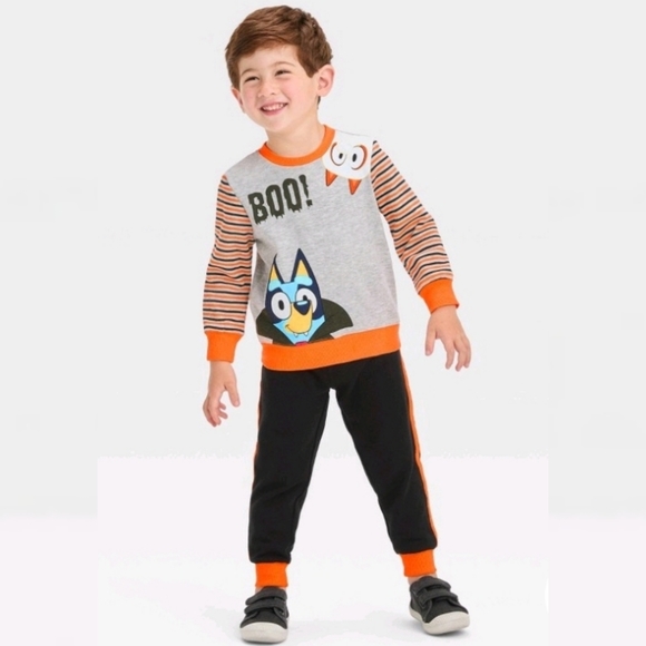 Bluey Halloween Toddler Fleece Top and Bottom Set - Picture 8 of 8
